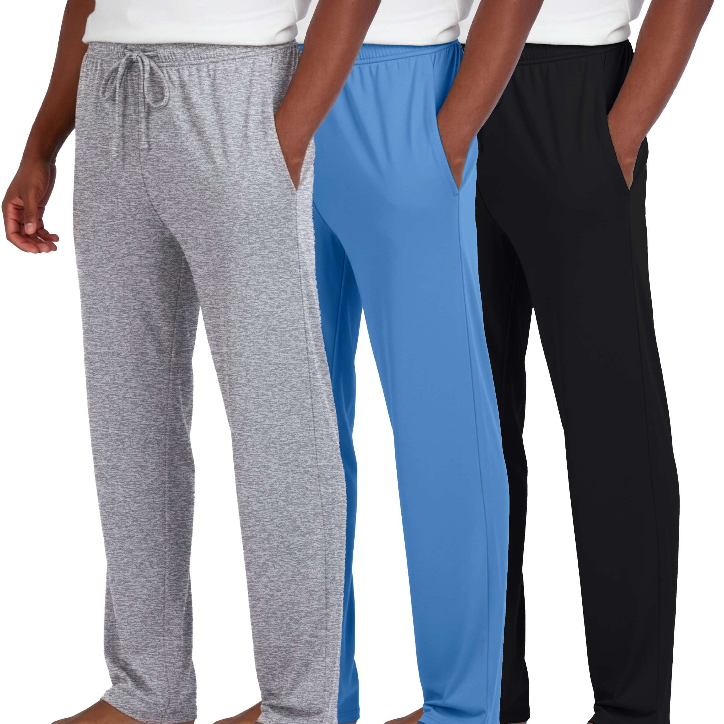 3 Pack: Mens Soft Pajama Lounge Pants