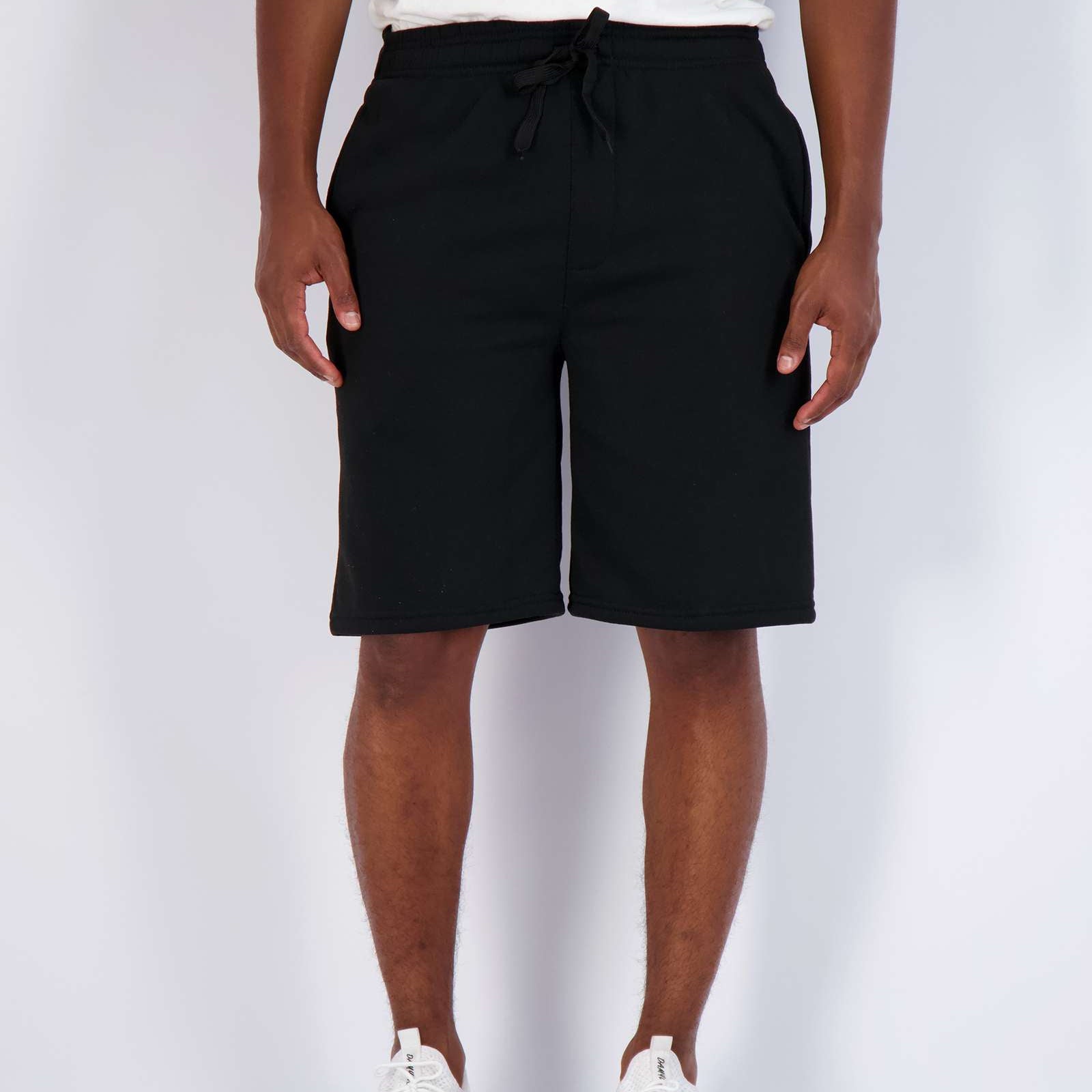 3 Pack: Mens 9" Fleece Casual Lounge Shorts