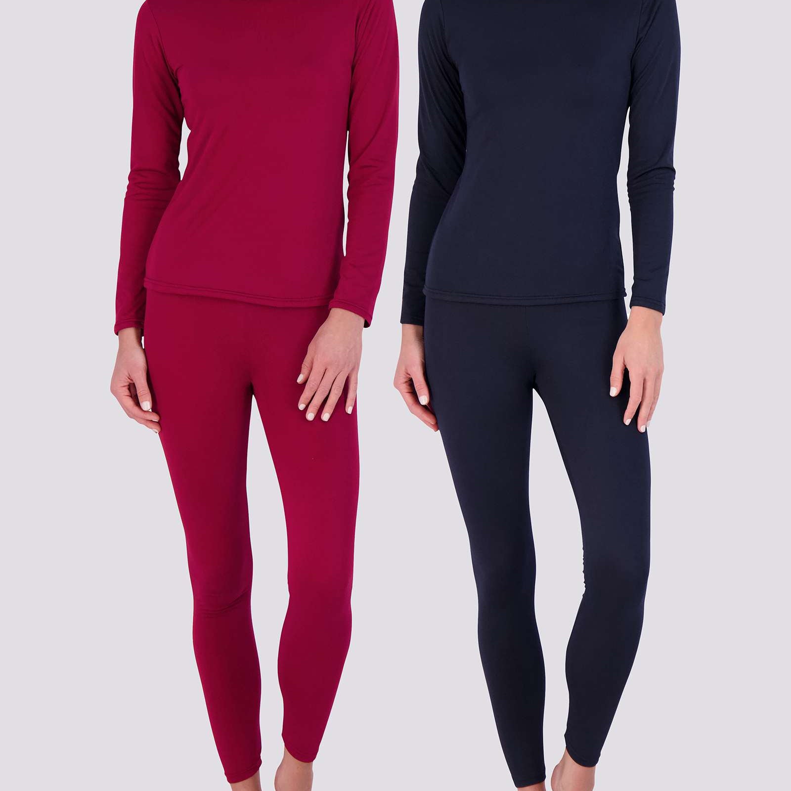 4 Piece: Womens Thermal Underwear Set