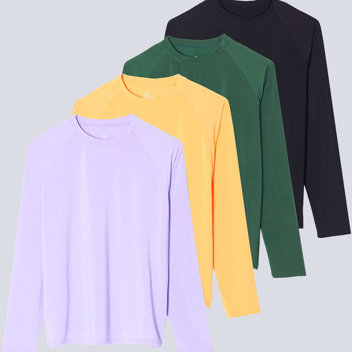 4 Pack: Women's Long Sleeve Rash Guard Shirt Swimwear UPF Sun Protection (Available In Plus Size)