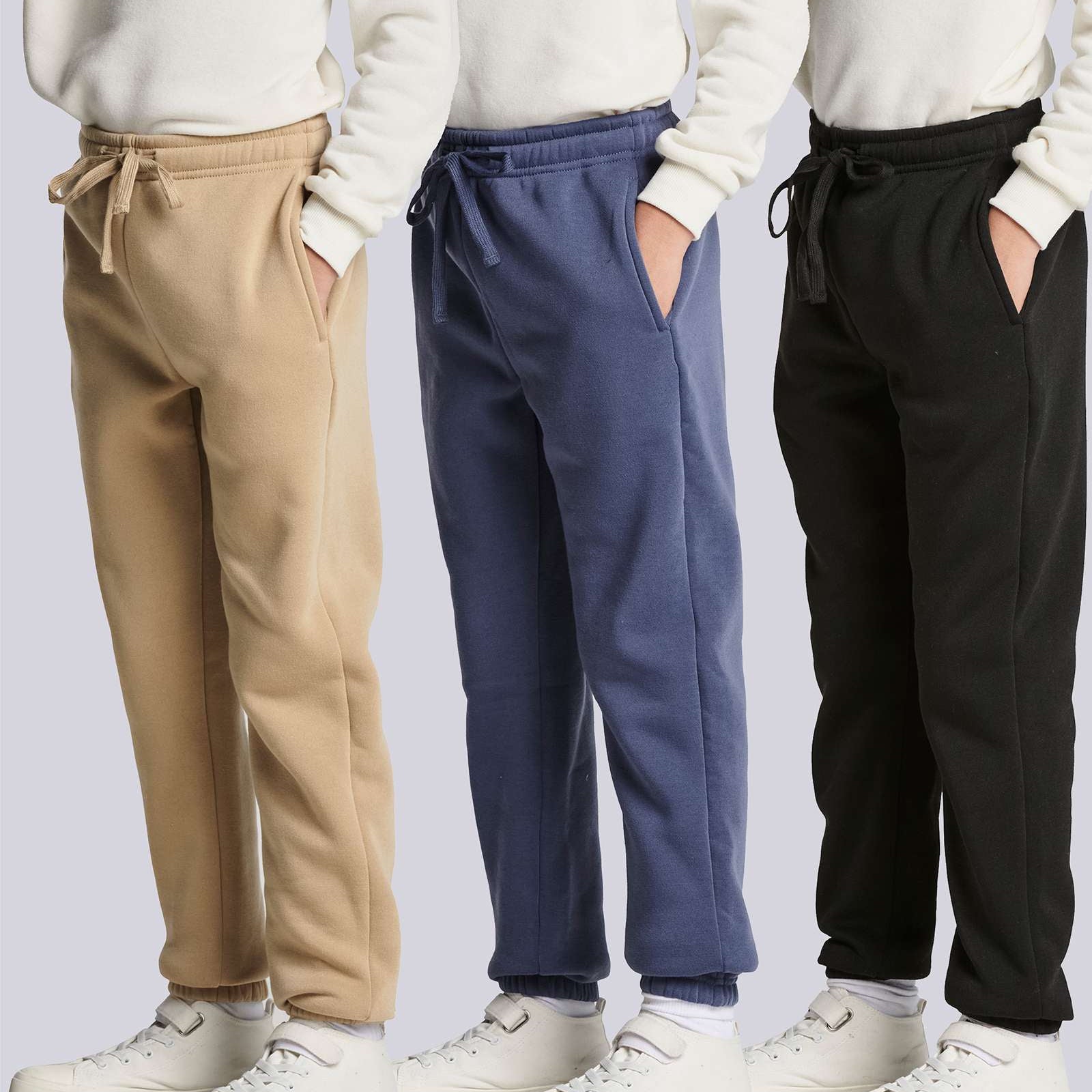 3 Pack: Boys' Tech Fleece Jogger Sweatpants