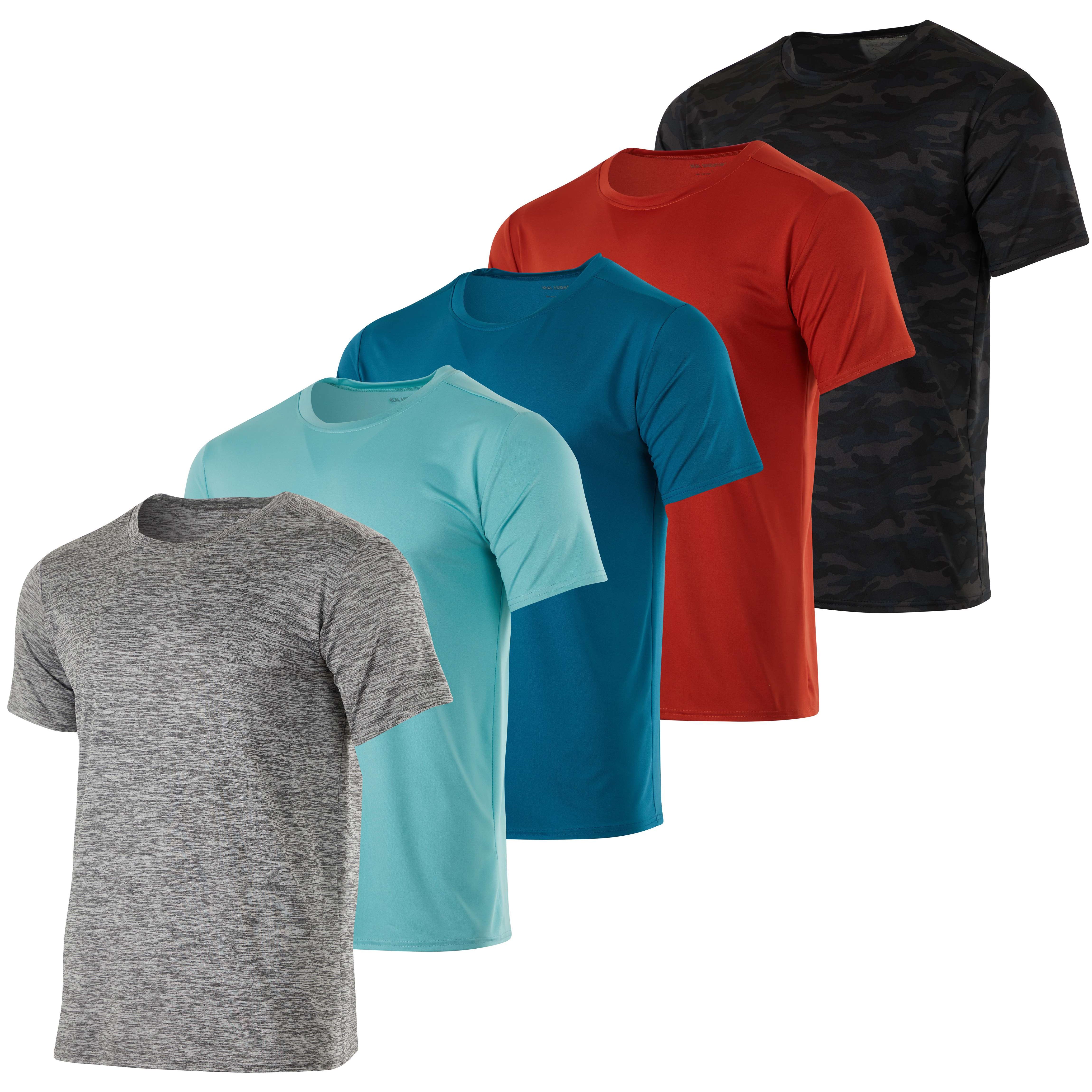 5 Pack: Boys Dry Fit Active Short-Sleeve T-Shirt