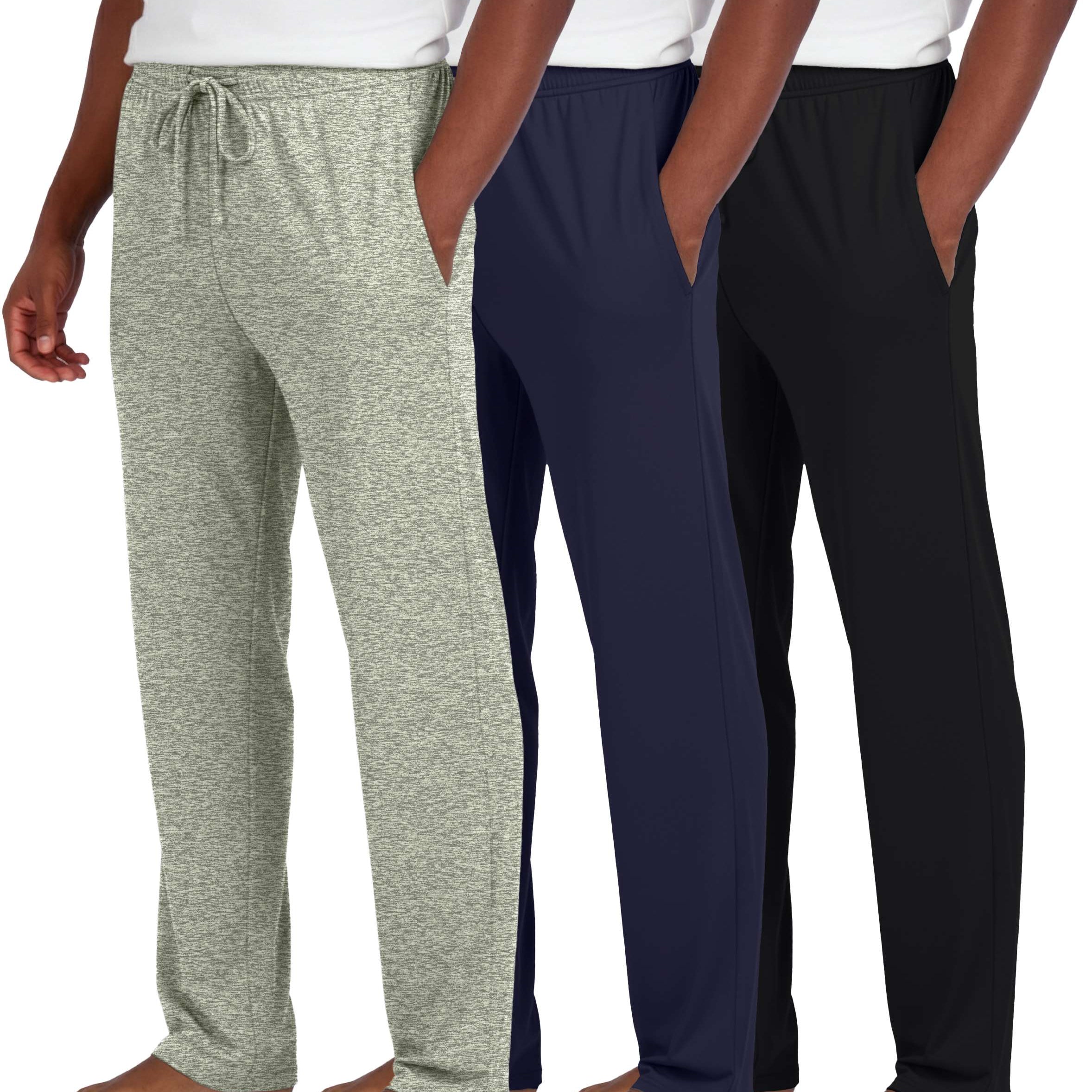 3 Pack: Mens Soft Pajama Lounge Pants