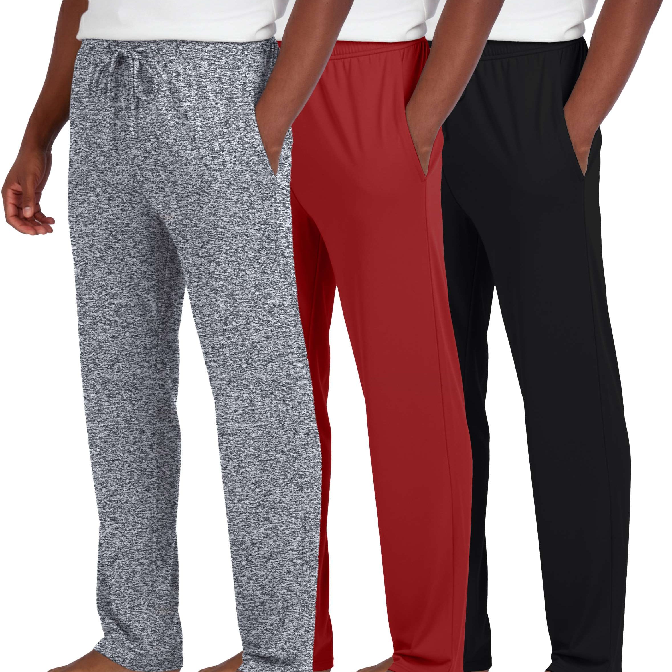 3 Pack: Mens Soft Pajama Lounge Pants