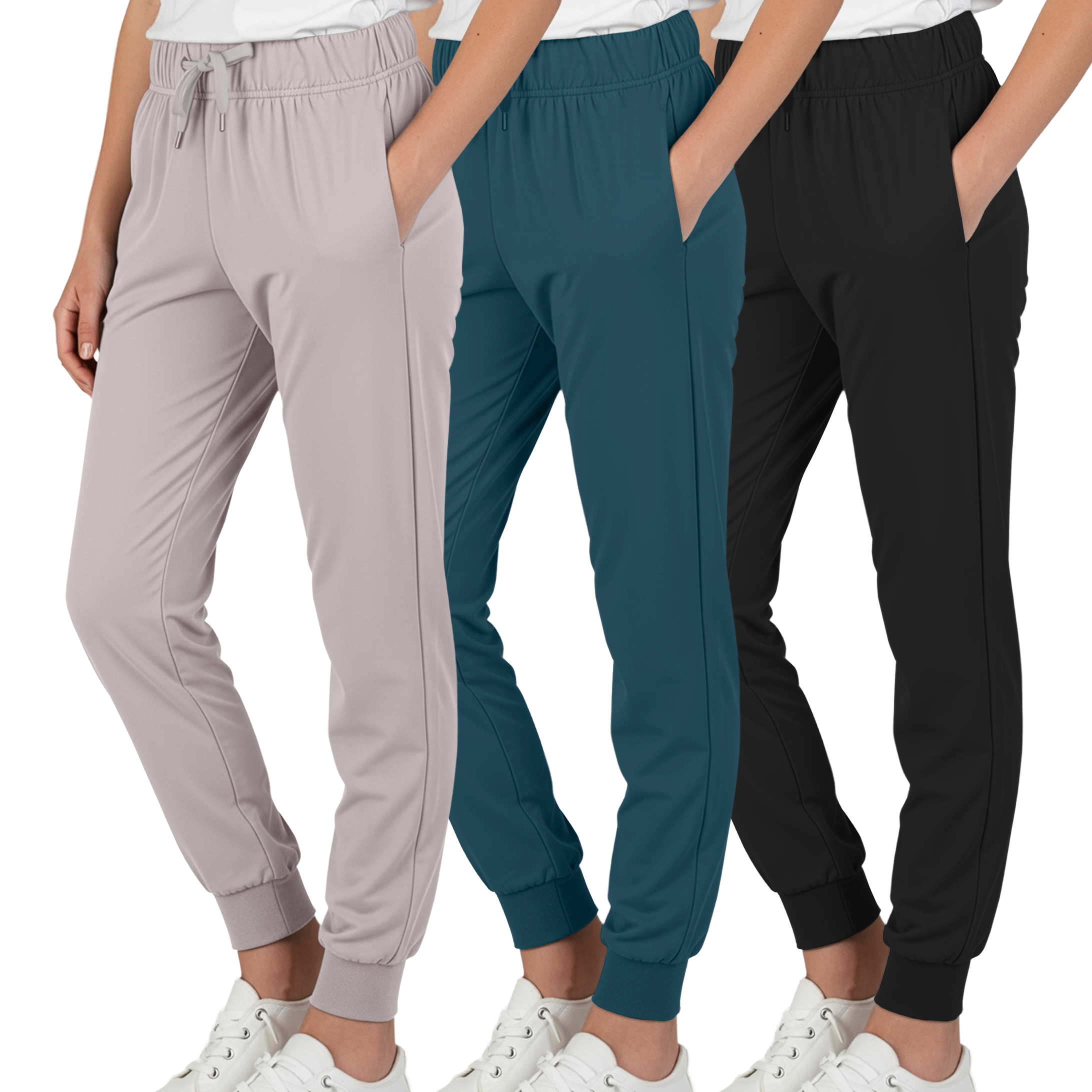 3 Pack: Girls Super-Soft Lounge Jogger Sweatpants