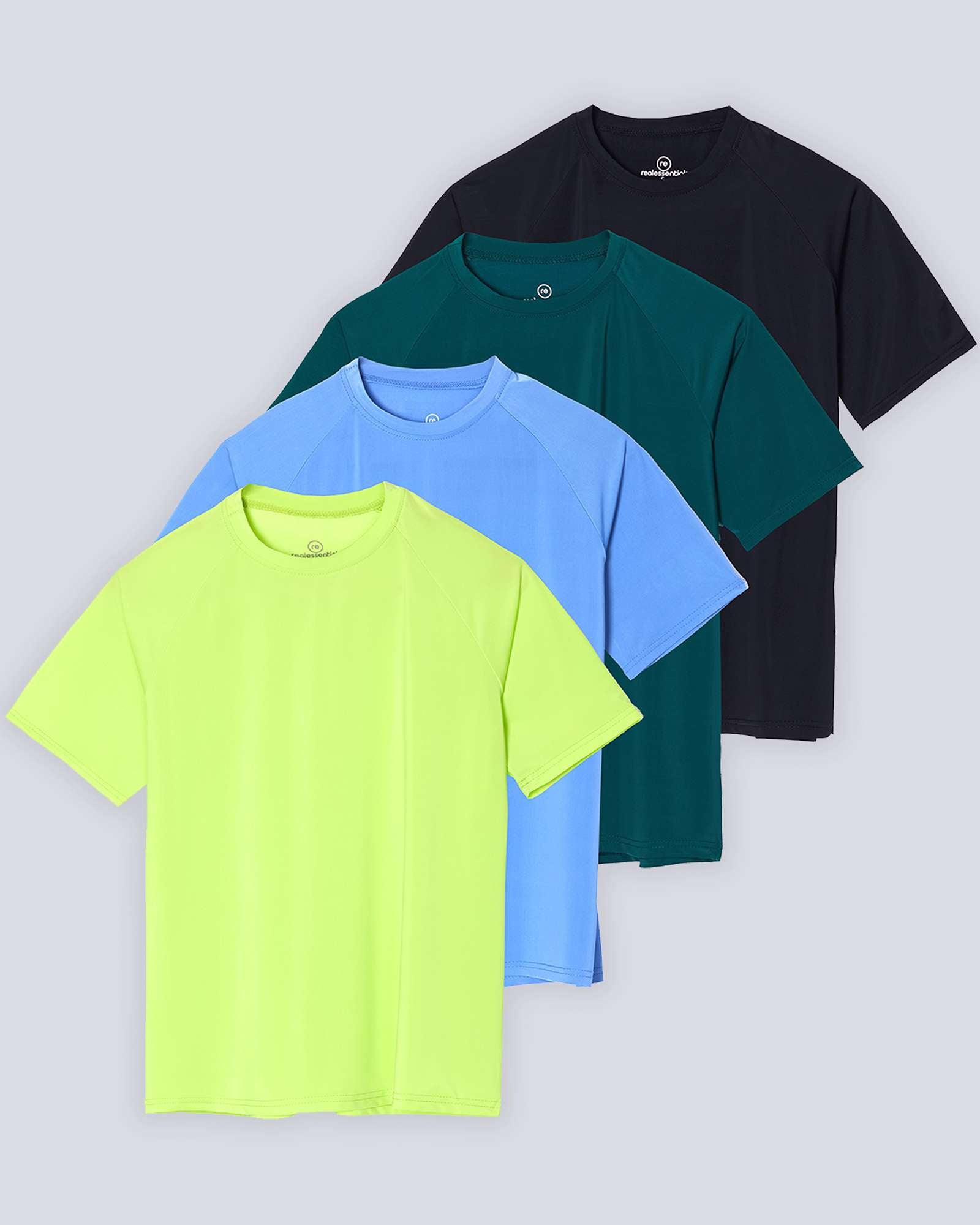 4 Pack: Women's UPF Short Sleeved Rashguard Top