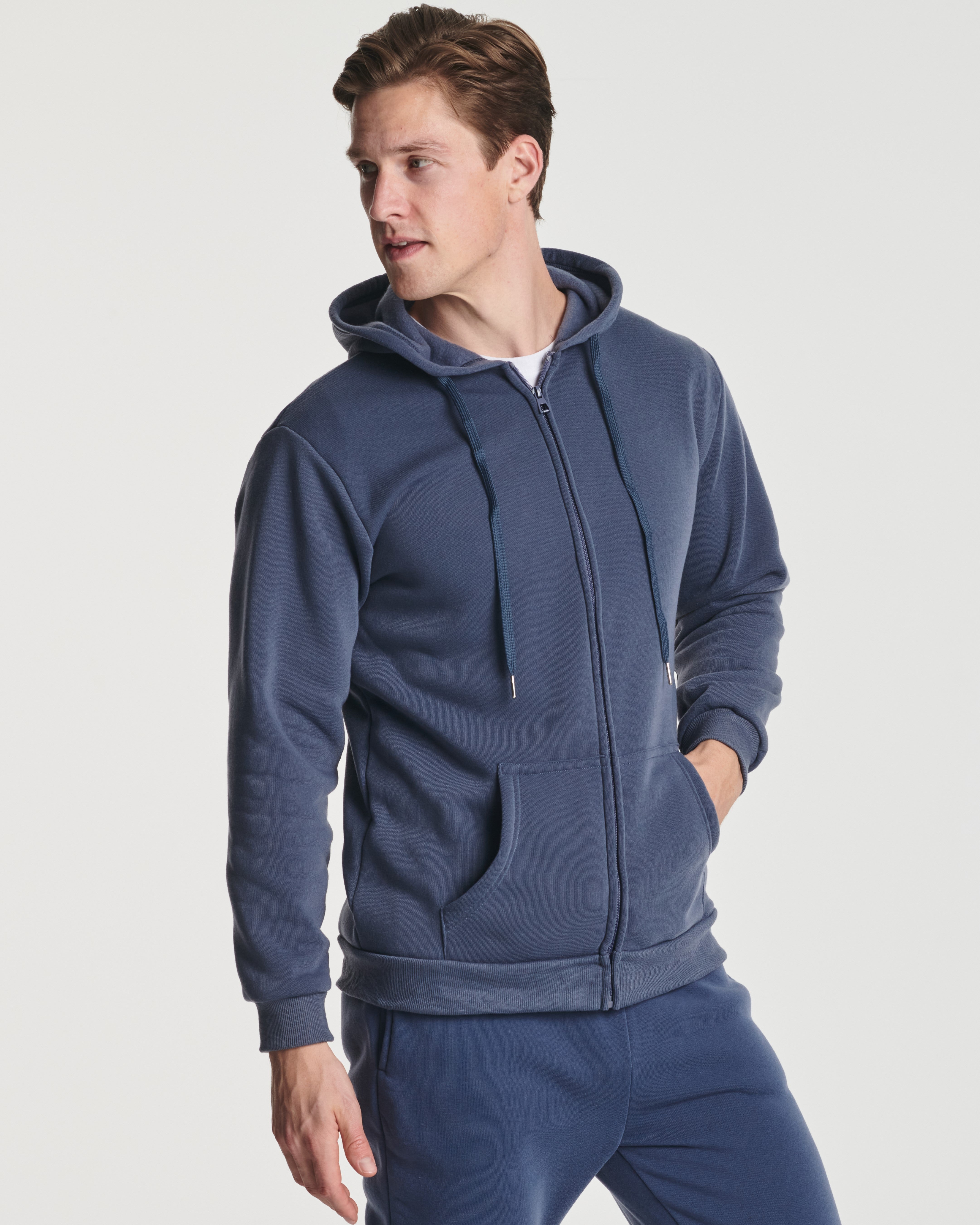 Full zip sweatshirt mens sale