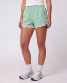 Real Essentials 5 Pack Women's Dry Fit Dolphin Shorts Athletic Running Workout Gym Hiking - Set 8