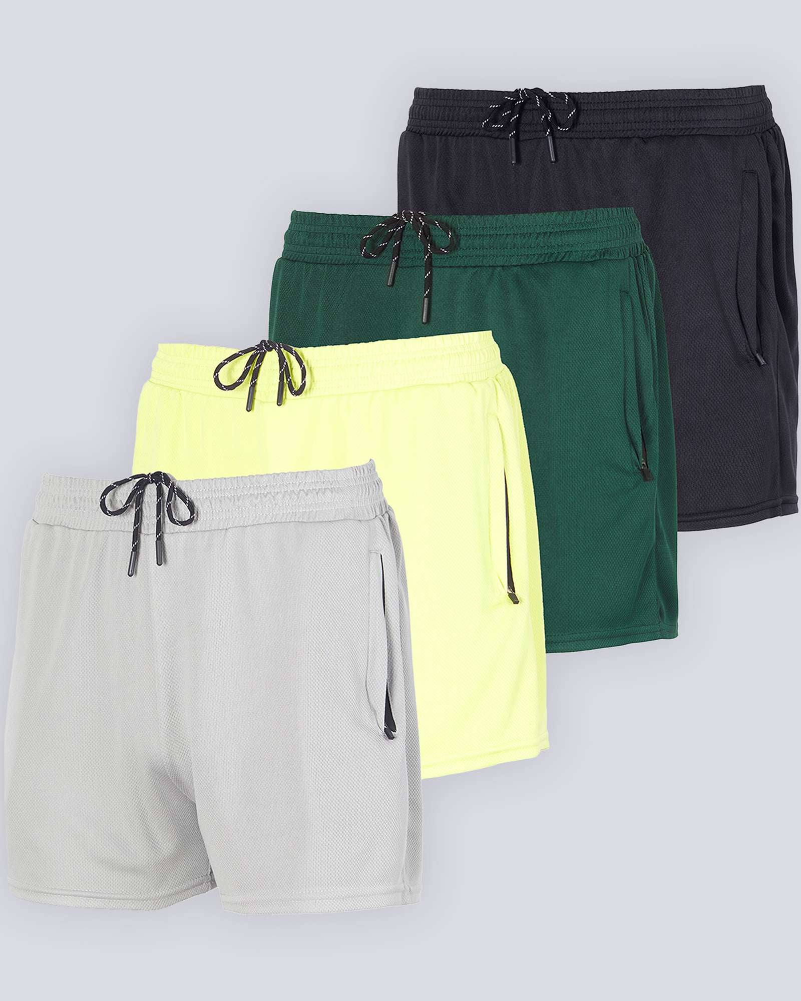 Mesh active high quality shorts for men