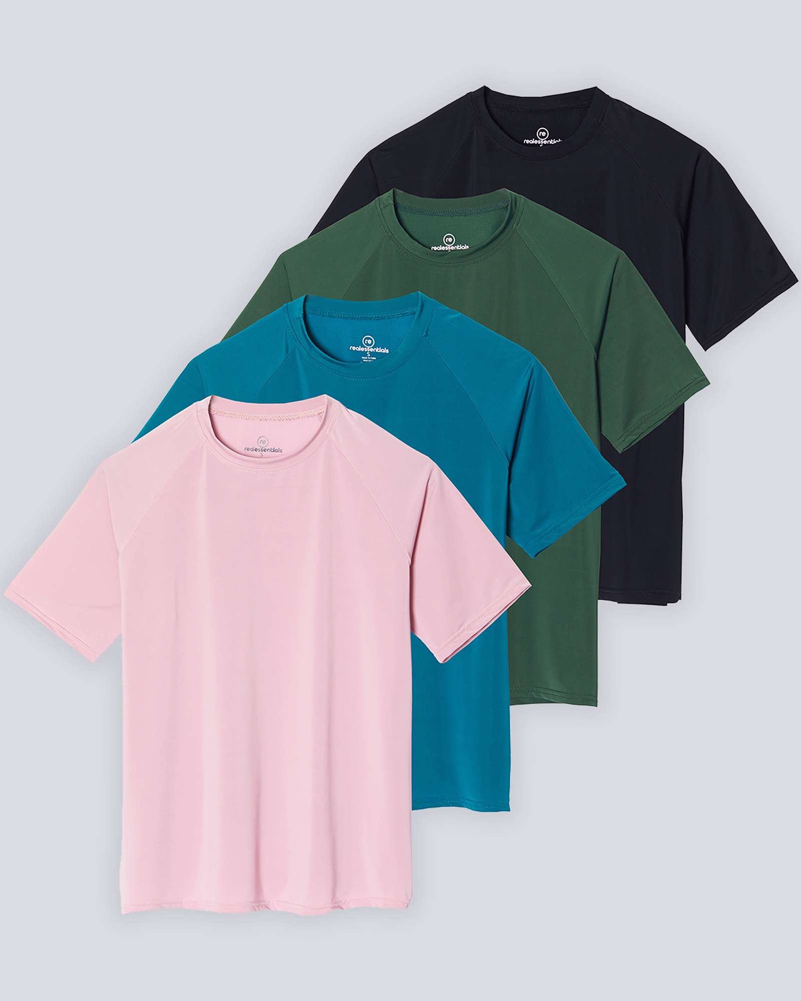 4 Pack: Women's UPF Short Sleeved Rashguard Top