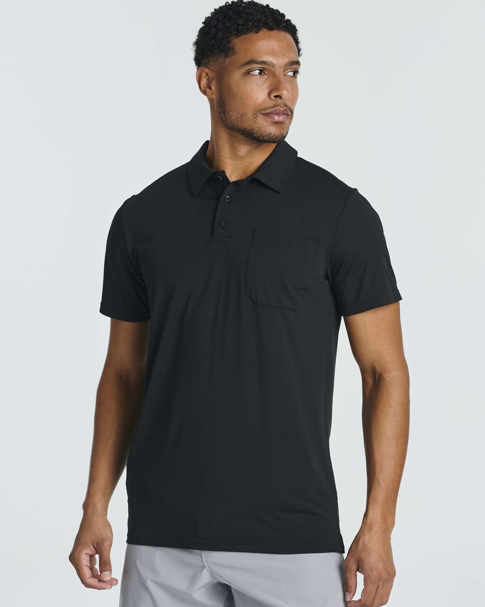 Big and tall polo shirts with pockets best sale