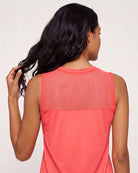 Real Essentials 5 Pack Women's Dry Fit Tank Tops Sleeveless Racerback Athletic Workout - Set 4