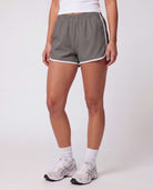 Real Essentials 5 Pack Women's Dry Fit Dolphin Shorts Athletic Running Workout Gym Hiking - Set 9