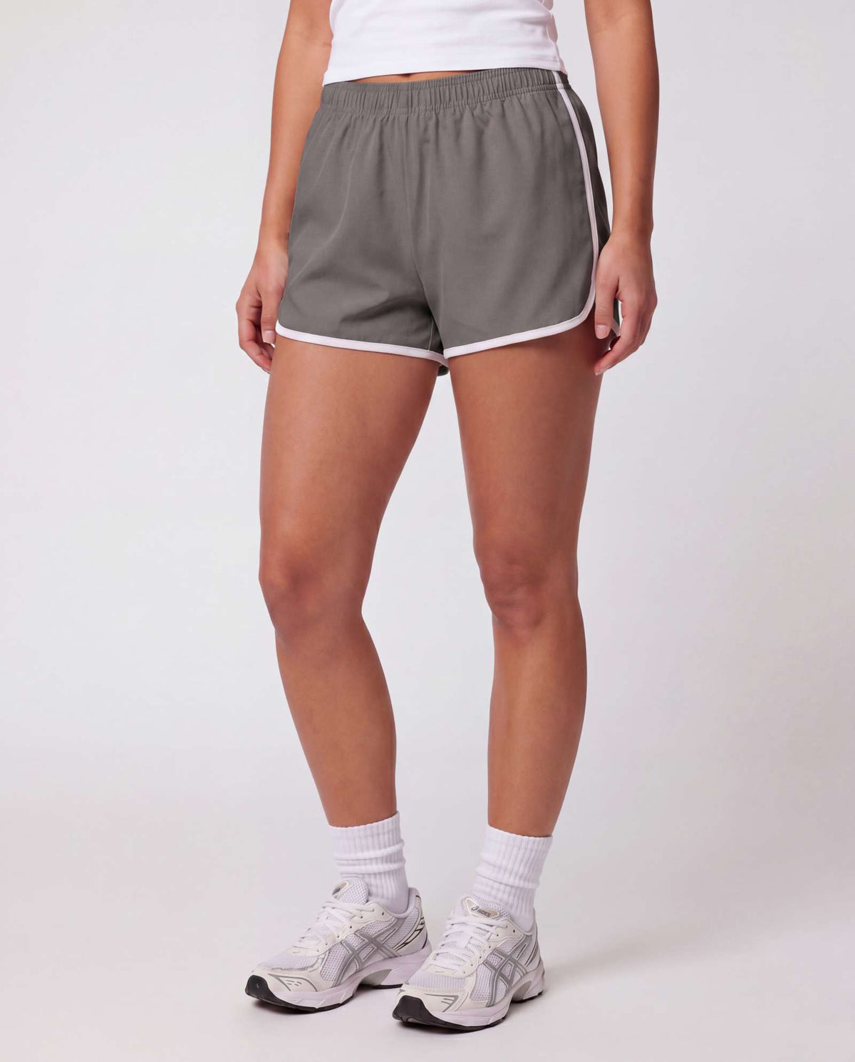 Real Essentials 5 Pack Women's Dry Fit Dolphin Shorts Athletic Running Workout Gym Hiking - Set 9