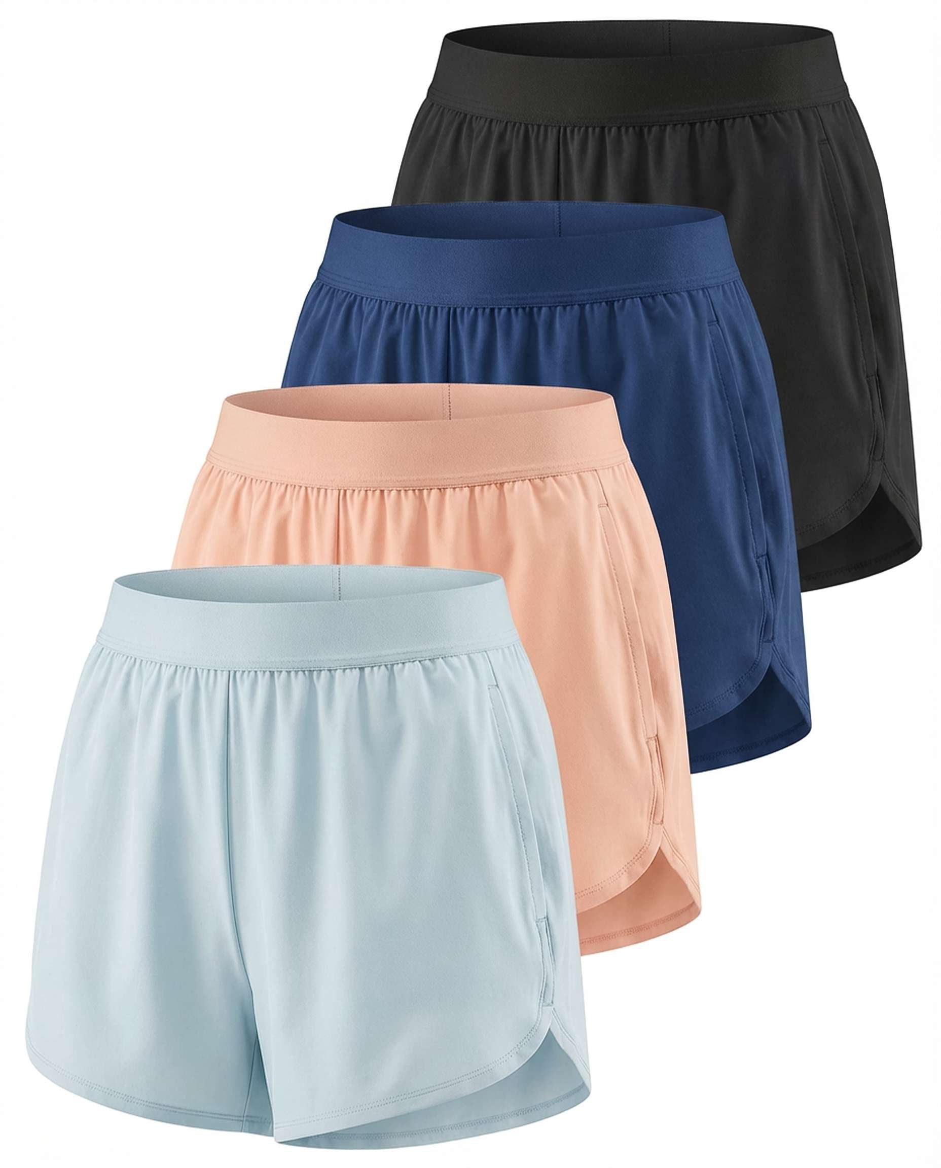 4 Pack: Women's Running Shorts