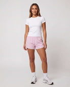 Real Essentials 5 Pack Women's Dry Fit Dolphin Shorts Athletic Running Workout Gym Hiking - Set 1