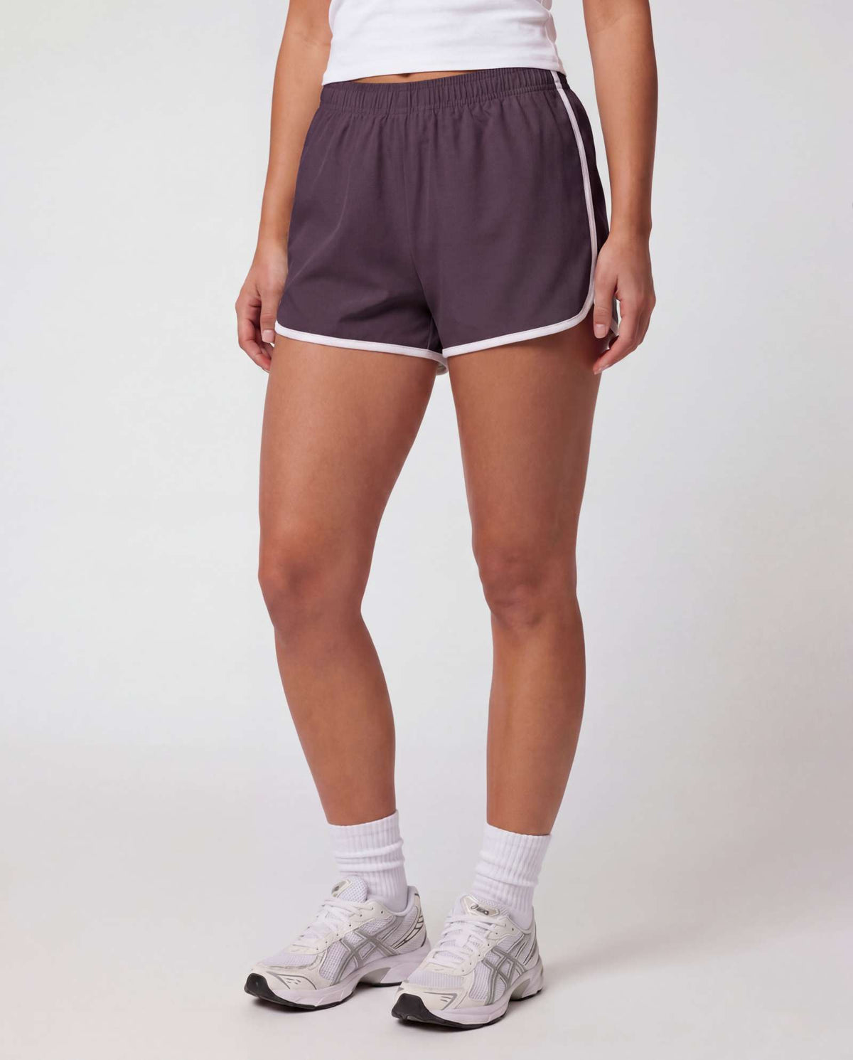 Real Essentials 5 Pack Women's Dry Fit Dolphin Shorts Athletic Running Workout Gym Hiking - Set 4