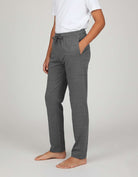 Real Essentials 3 Pack Boys' Pajama Sweatpants Joggers Open Bottom Kids Teens PJs Sweats - Set 2
