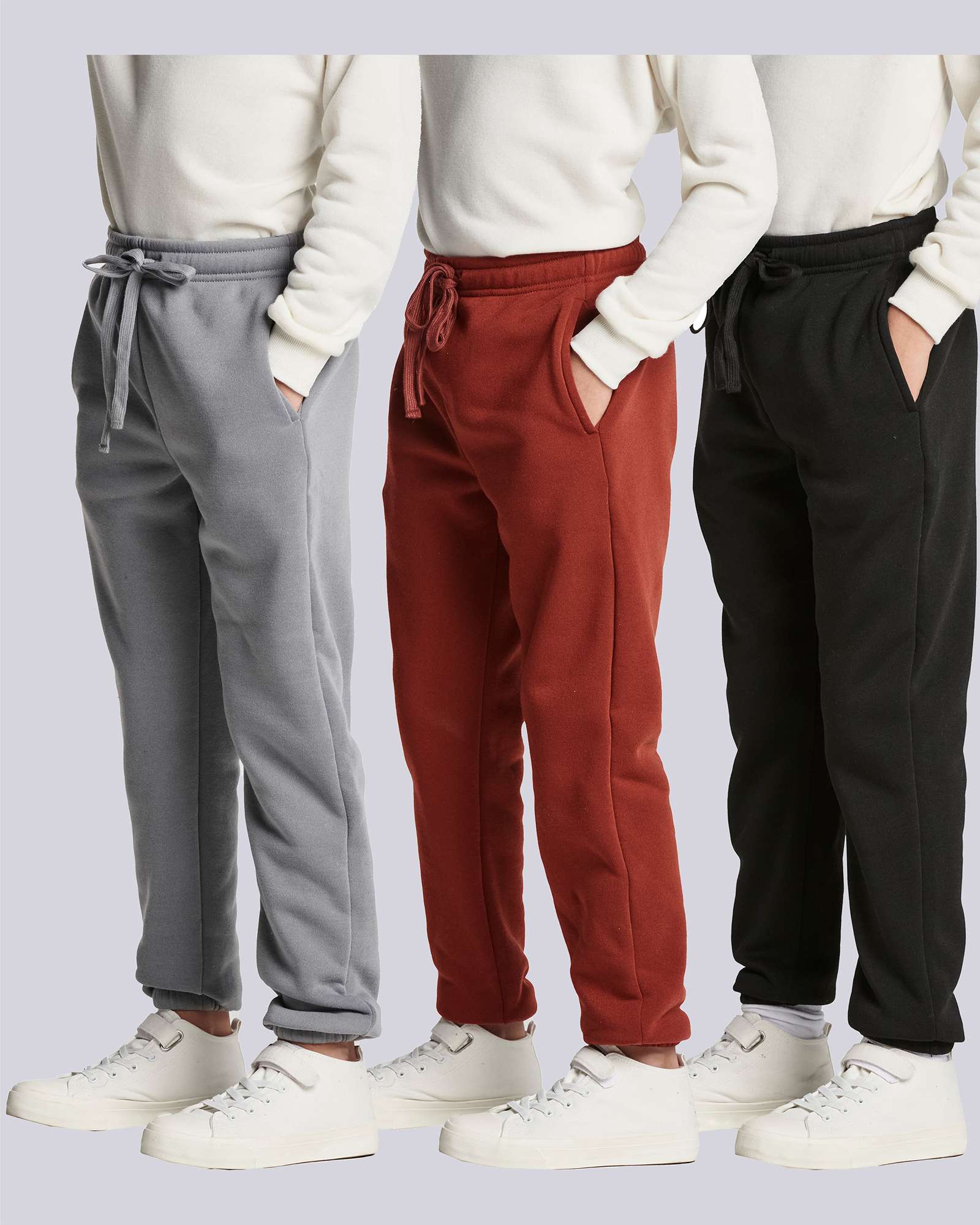 3 Pack: Boys' Tech Fleece Jogger Sweatpants