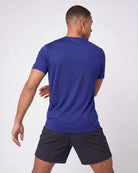 Real Essentials 5 Pack Men's Dry Fit Short Sleeve Crew T Shirts Gym Tees Athletic Workout - Solid Black, Solid Bright White, Navy Blazer, Royal Blue, Solid Ultimate Grey