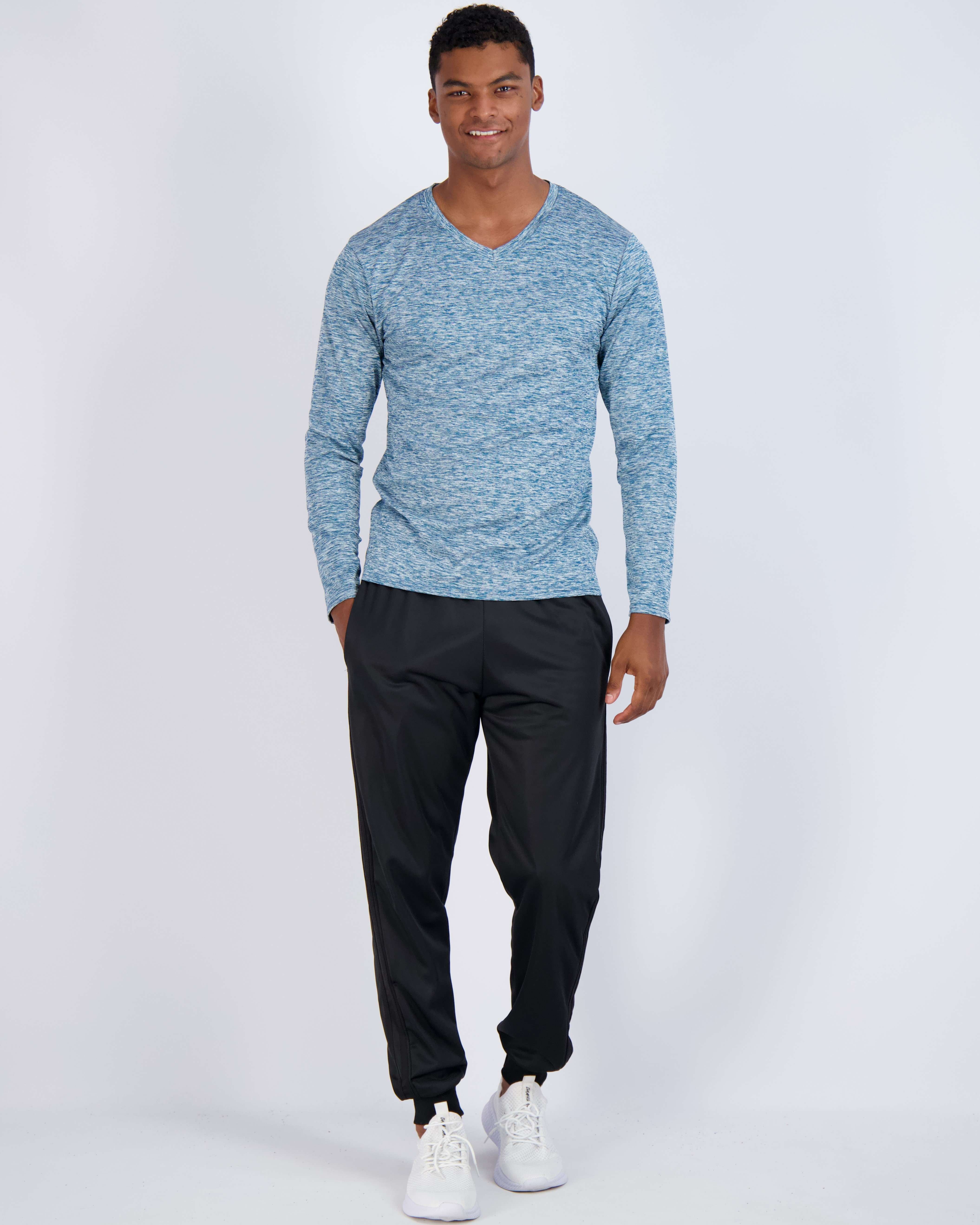 Dri fit v neck long sleeve best sale