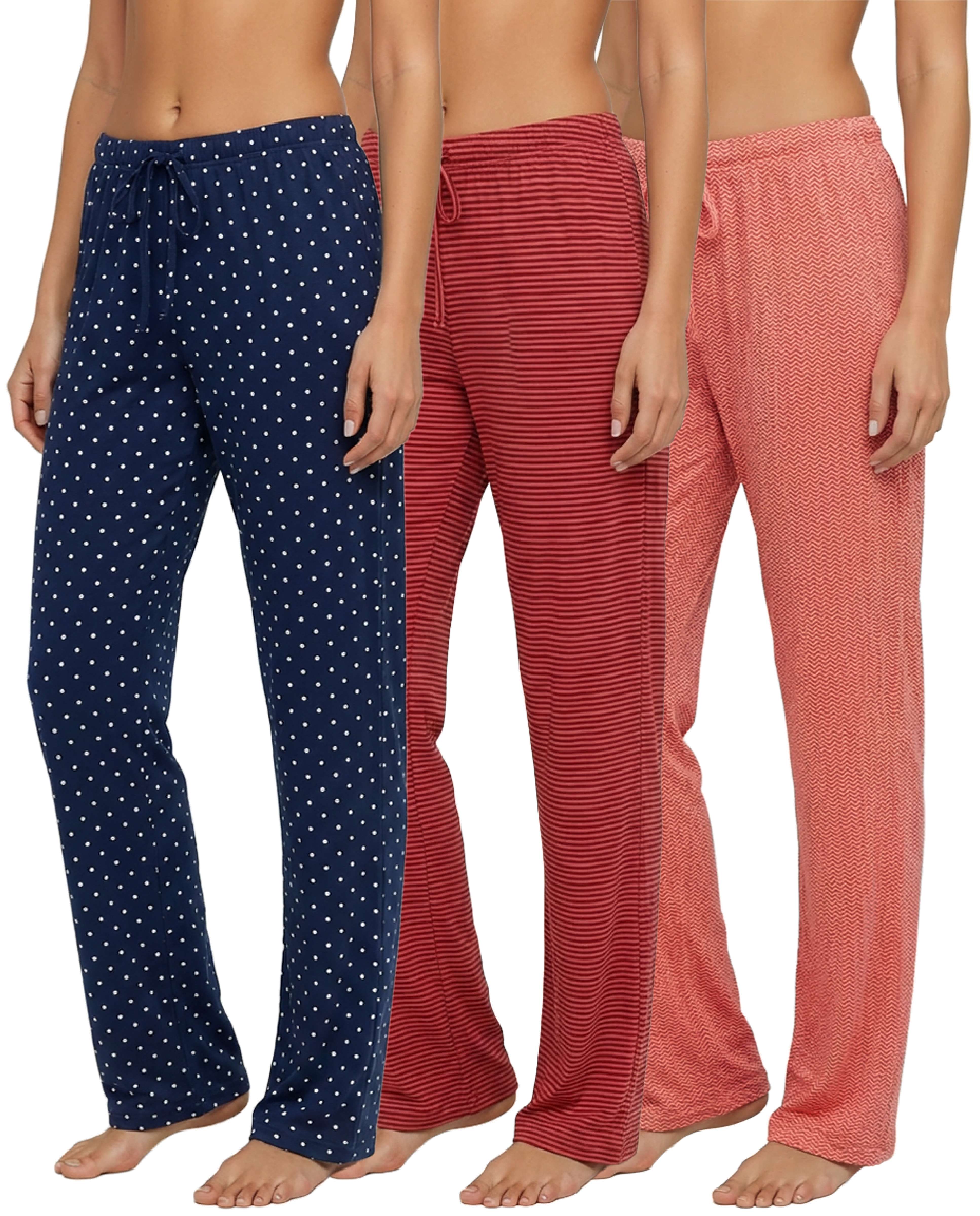 3 Pack: Women's Ultra-Soft Pajama Pants
