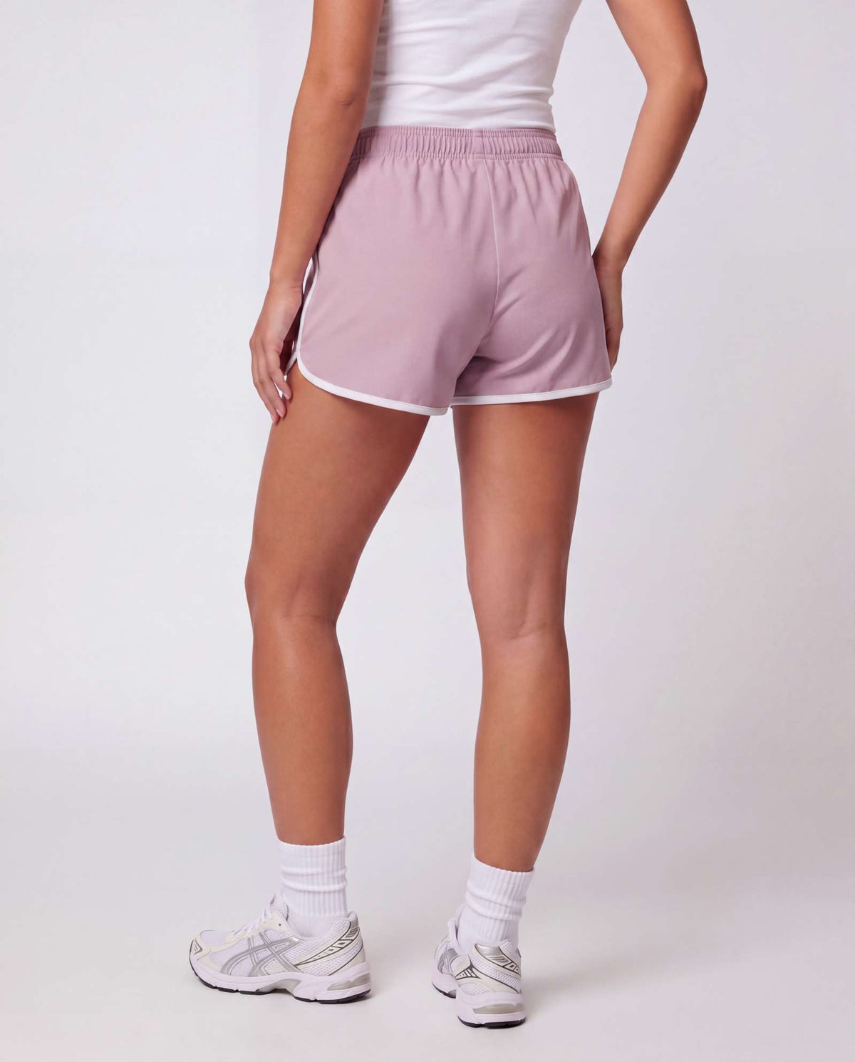 Real Essentials 5 Pack Women's Dry Fit Dolphin Shorts Athletic Running Workout Gym Hiking - Set 9