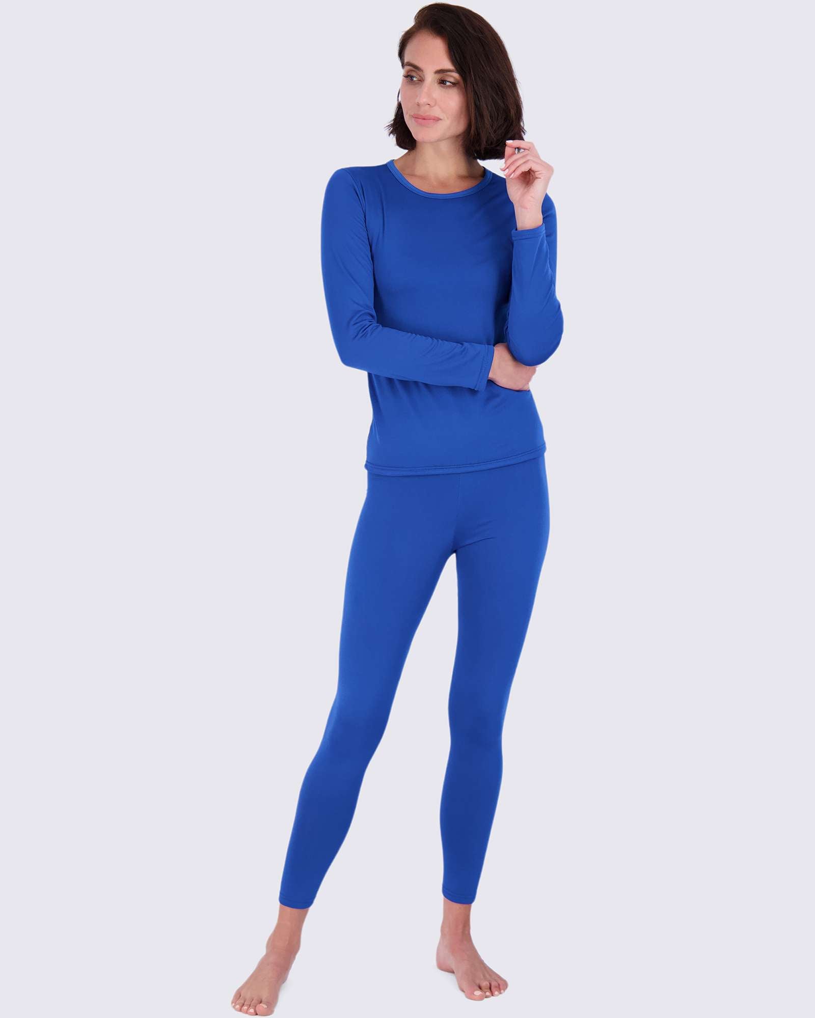 4 Piece: Womens Thermal Underwear Set – Real Essentials 4 Piece: Womens Thermal Underwear Set – Real Essentials
