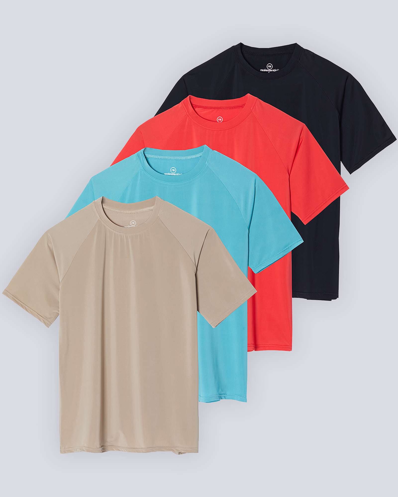 4 Pack: Women's UPF Short Sleeved Rashguard Top