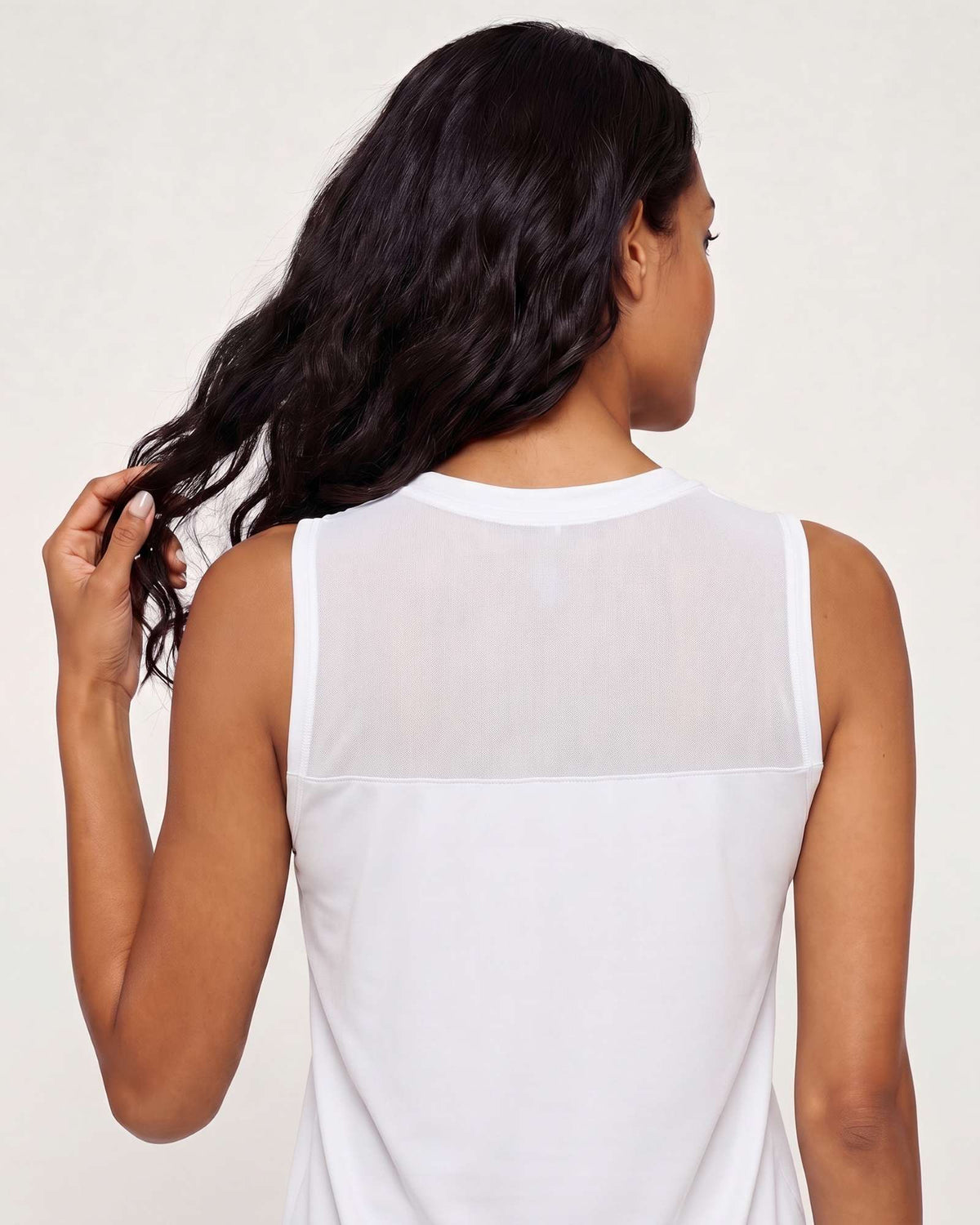 Real Essentials 5 Pack Women's Dry Fit Tank Tops Sleeveless Racerback Athletic Workout - Set 9