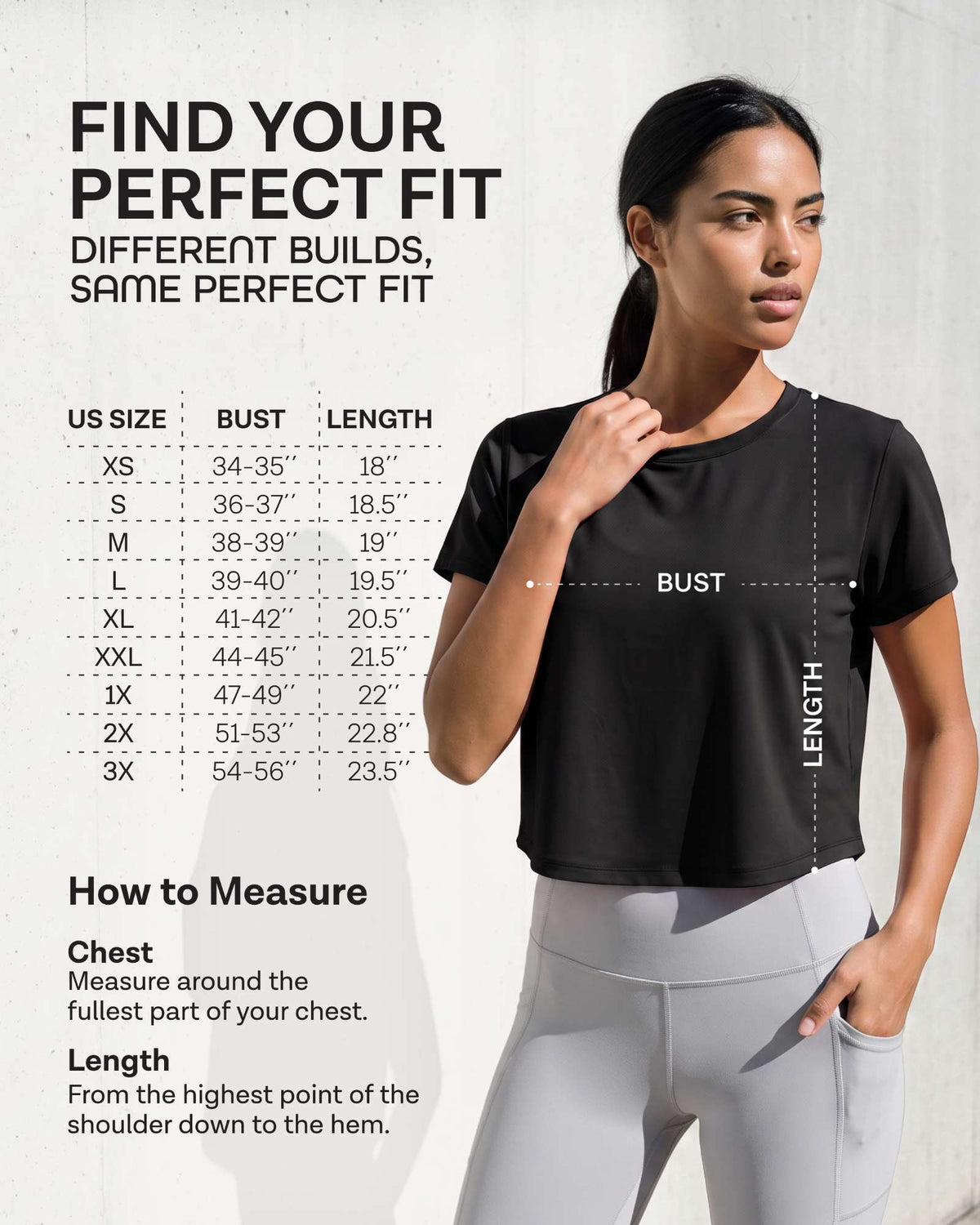 Real Essentials 5 Pack Women's Dry Fit Crop Top Workout T Shirts Short Sleeve Athletic Gym - Set 7