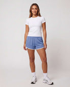 Real Essentials 5 Pack Women's Dry Fit Dolphin Shorts Athletic Running Workout Gym Hiking - Set 8