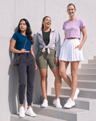 Real Essentials 5 Pack Women's Dry Fit Crop Top Workout T Shirts Short Sleeve Athletic Gym - Set 7