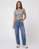 Real Essentials 3 Pack Women's Cropped Cotton Tshirts Ribbed Cap Sleeve Tees Going Out Tops - Solid Black, Grey Heather, Solid Bright White