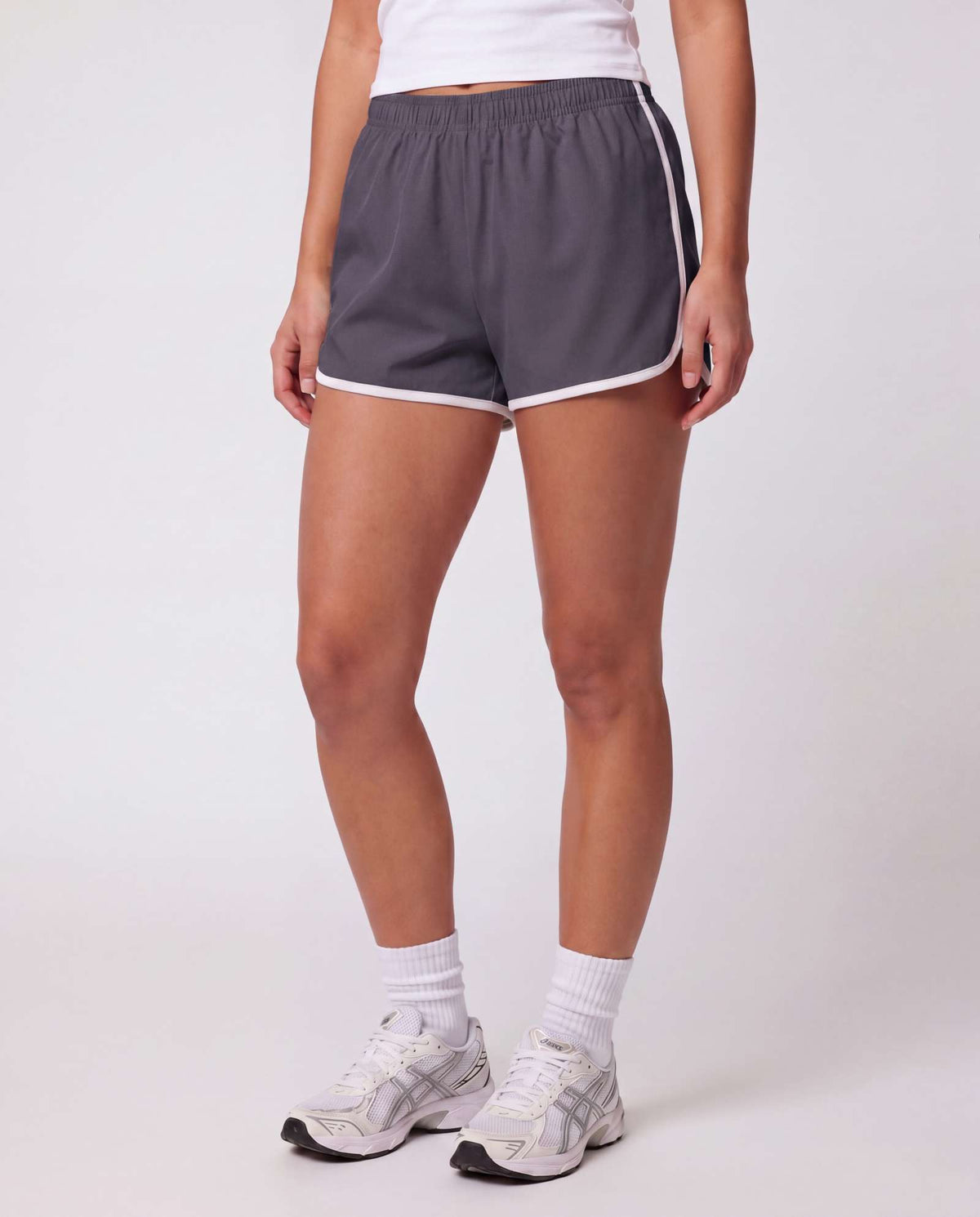 Real Essentials 5 Pack Women's Dry Fit Dolphin Shorts Athletic Running Workout Gym Hiking - Set 5