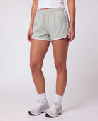 Real Essentials 5 Pack Women's Dry Fit Dolphin Shorts Athletic Running Workout Gym Hiking - Set 3