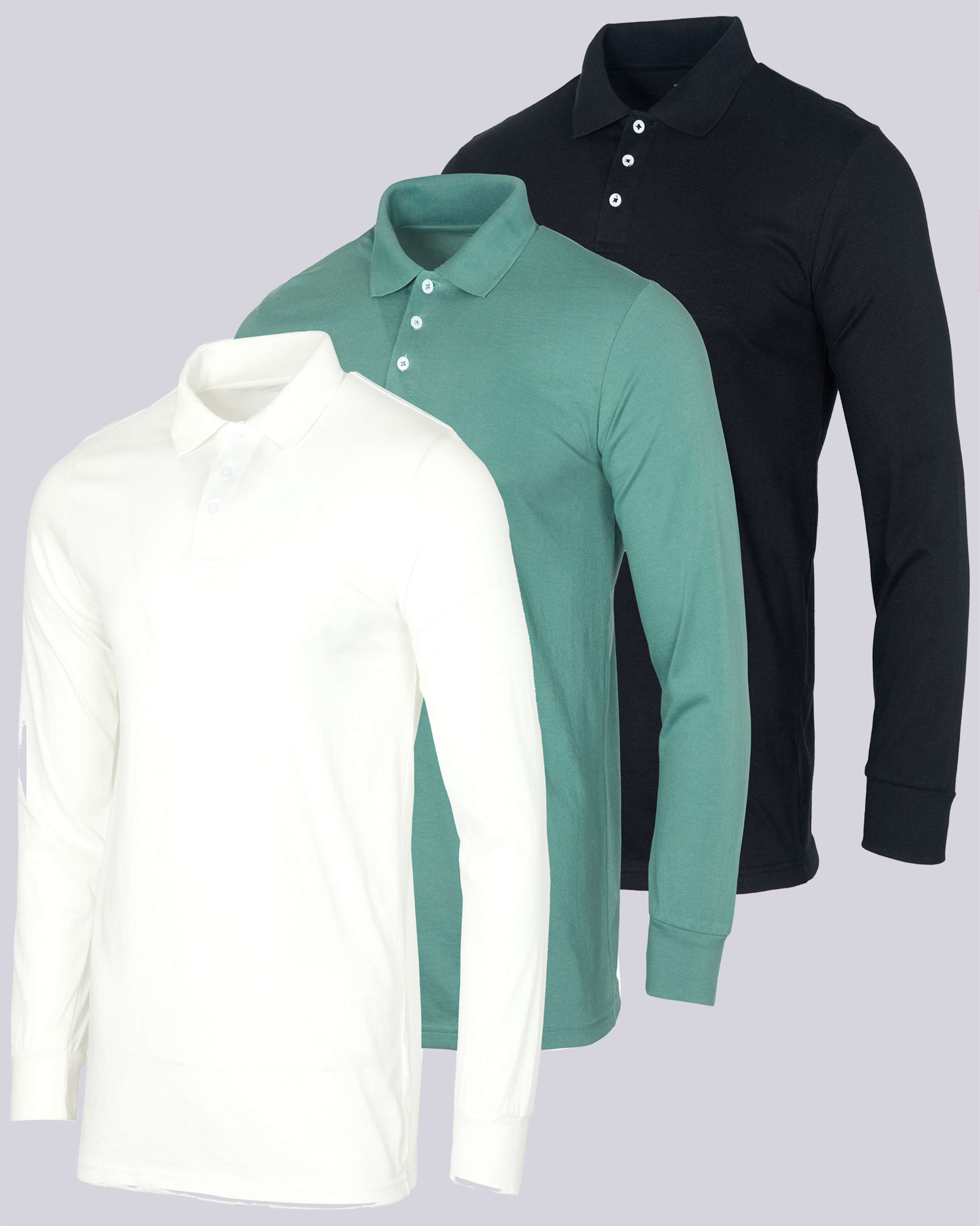 Mens 3x long sleeve polo shirts hotsell