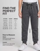 Real Essentials 3 Pack Boys Fleece Joggers Sweatpants Zipper Pockets Athletic Pants Teen - Solid Black, Solid Olive Night, Solid Vintage Indigo