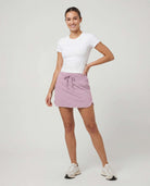 Real Essentials 3 Pack Women's 16" Skorts Skirts Pockets Athletic Golf Tennis Casual Shorts - Set 4