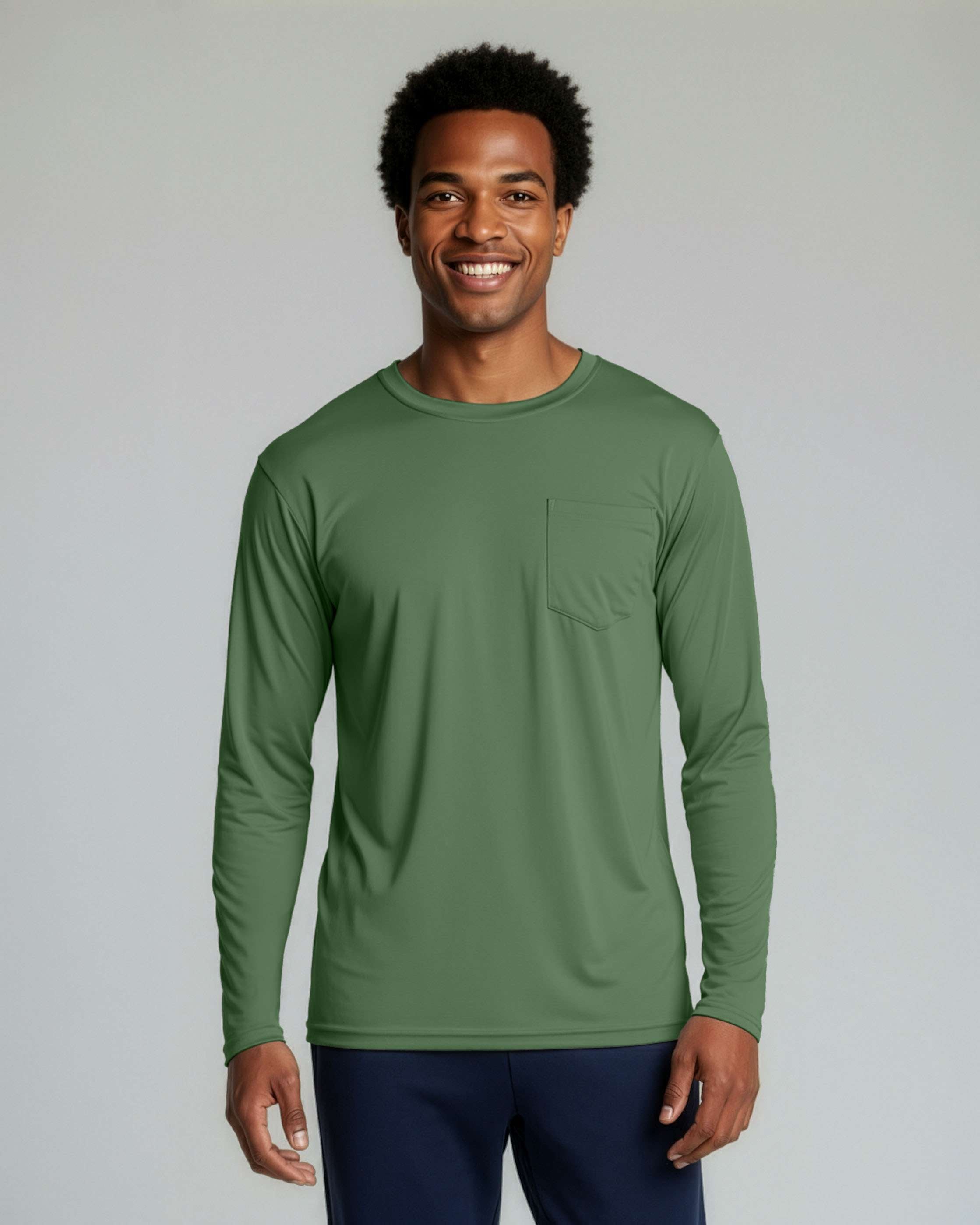 men's long sleeve dri fit t shirts
