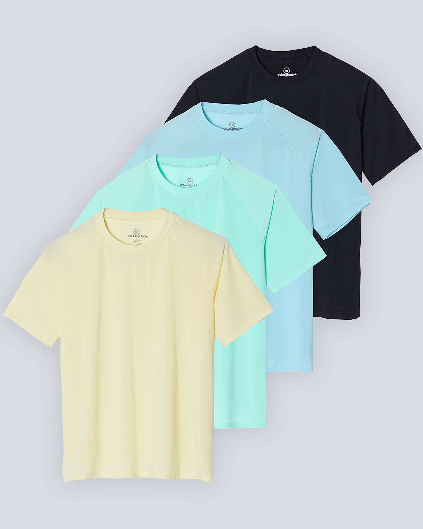 4 Pack: Women's UPF Short Sleeved Rashguard Top