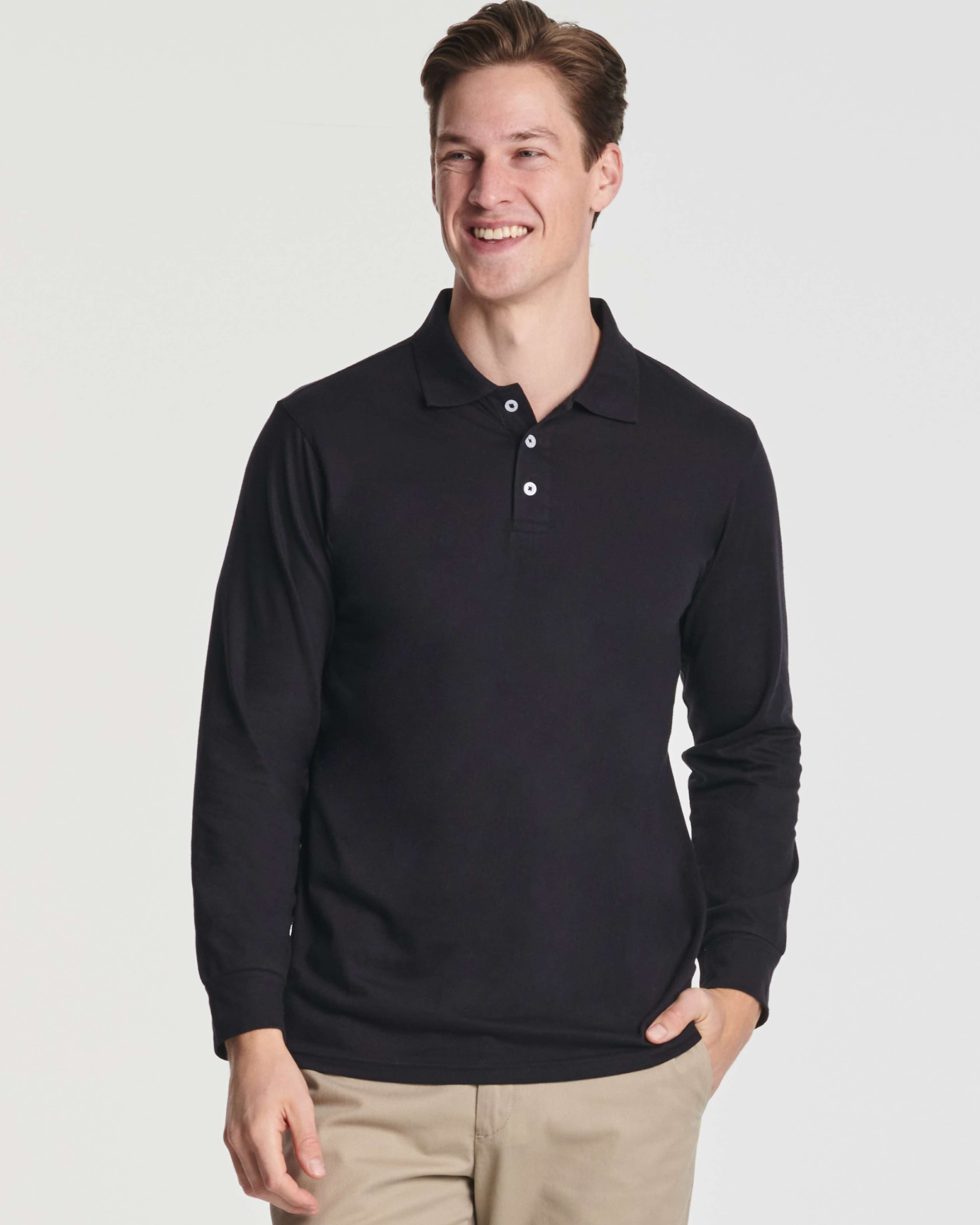 Big and tall cotton polo shirts online