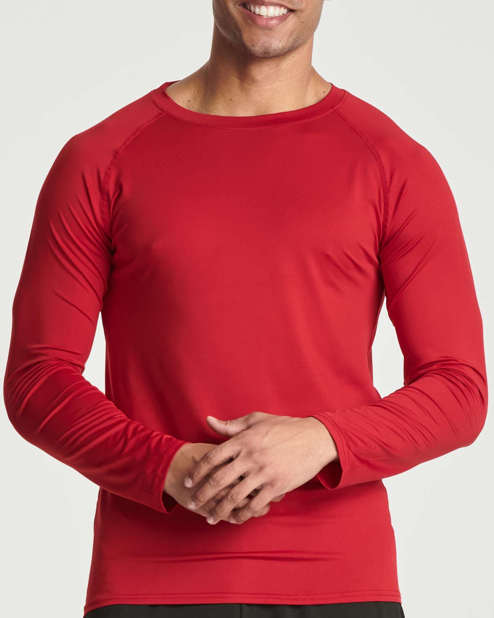 4 Pack: Mens Compression Long Sleeve Shirt – Real Essentials
