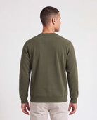 Real Essentials 3 Pack Mens Fleece Pocket Sweatshirt Pullover Long Sleeve Shirts Sweater - Solid Black, Solid Chocolate Torte, Solid Olive Night